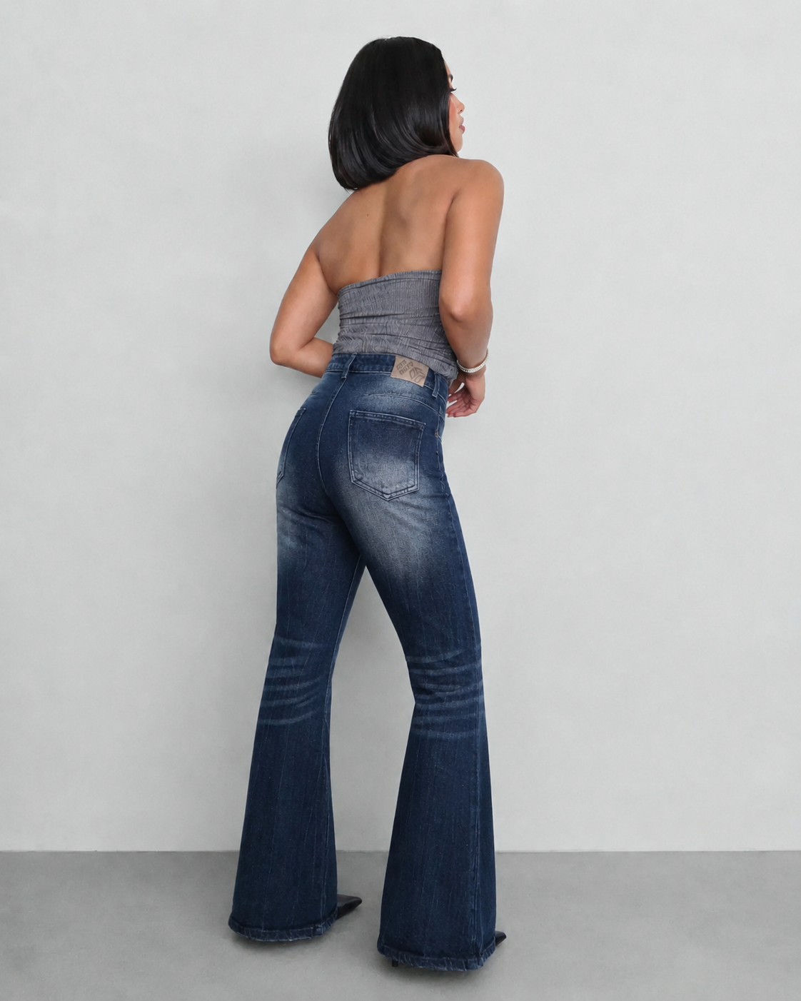 Baddie Breakup Flare Jeans — image 3
