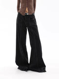 Black Chrome Extra Wide Leg Jeans — image 1