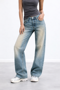 Chill In Blue Straight Fit Jeans — image 1