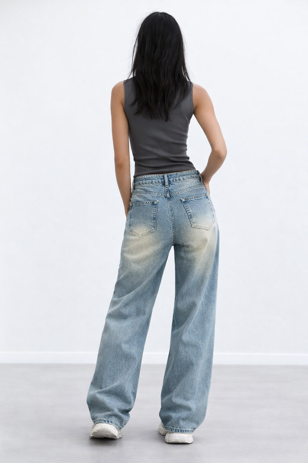 Chill In Blue Straight Fit Jeans — image 2