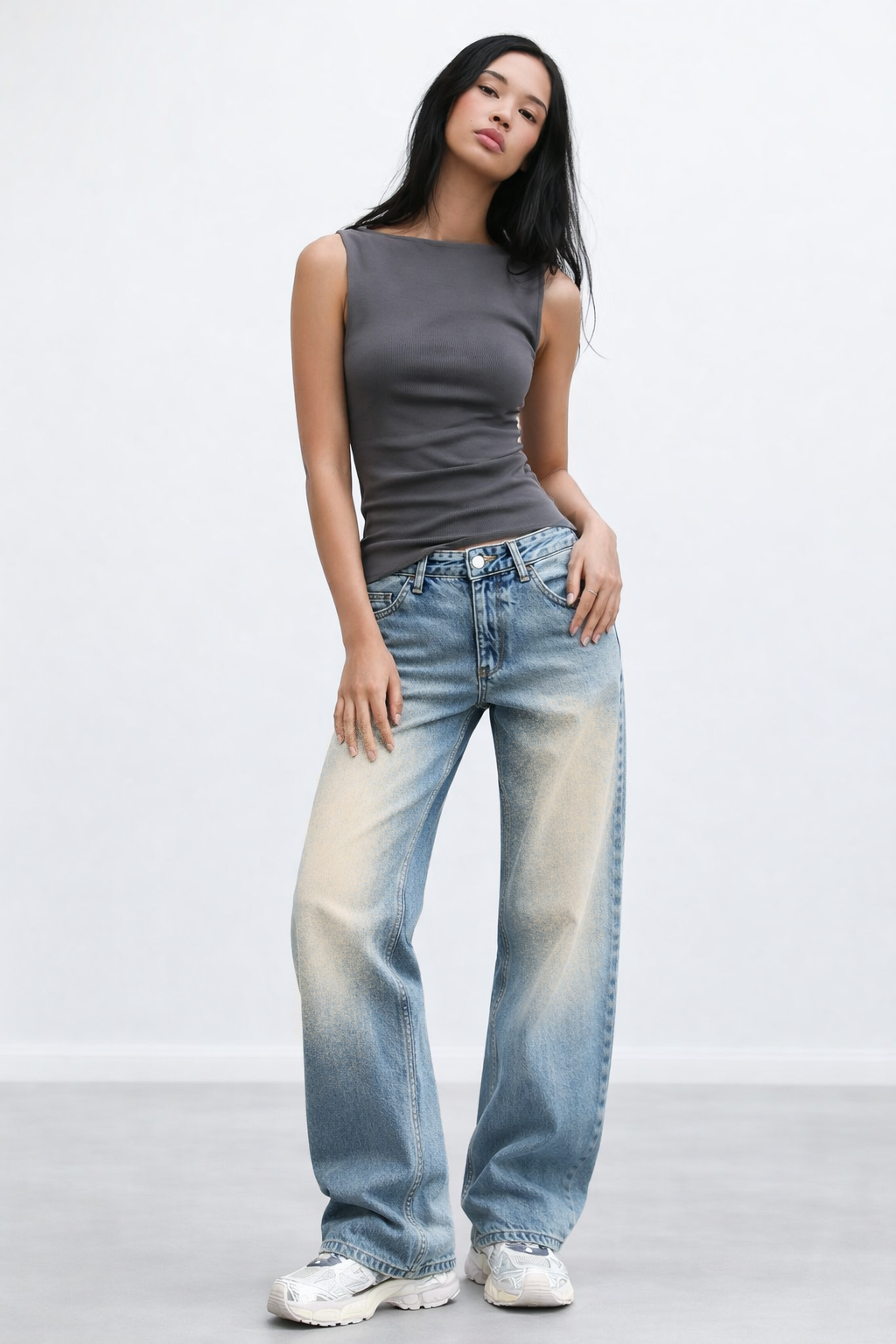 Chill In Blue Straight Fit Jeans — image 4