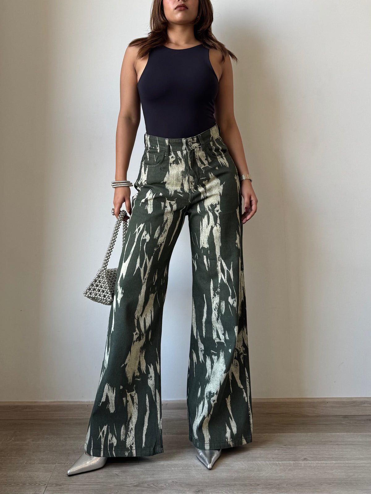 Claw Strike Baggy Wide Leg Jeans — image 1