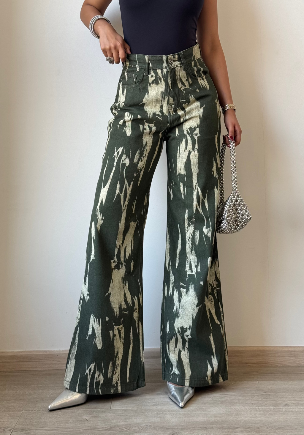 Claw Strike Baggy Wide Leg Jeans — image 2