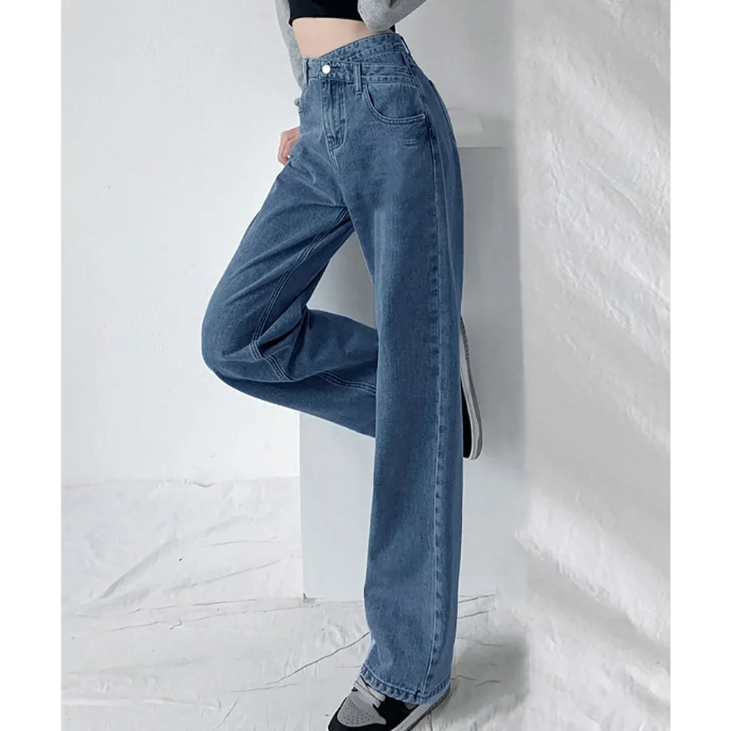 Coastal Blue Cross Belt Straight Fit Jeans — image 2