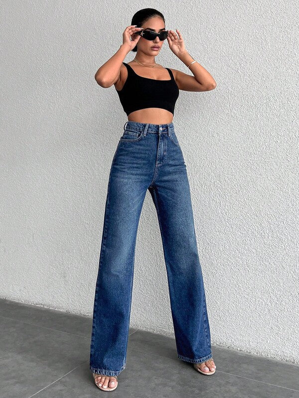 Copper Blue Loose Straight Fit Jeans — image 3