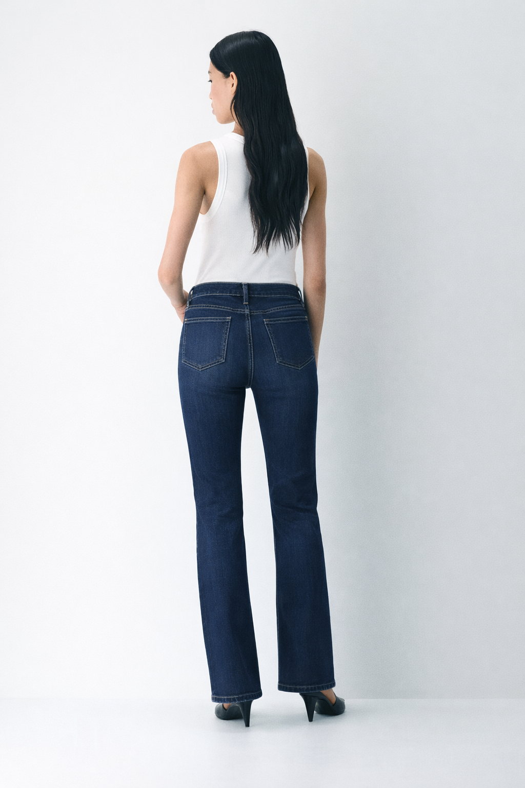 Deep Blue Flare Bootcut Jeans — image 6