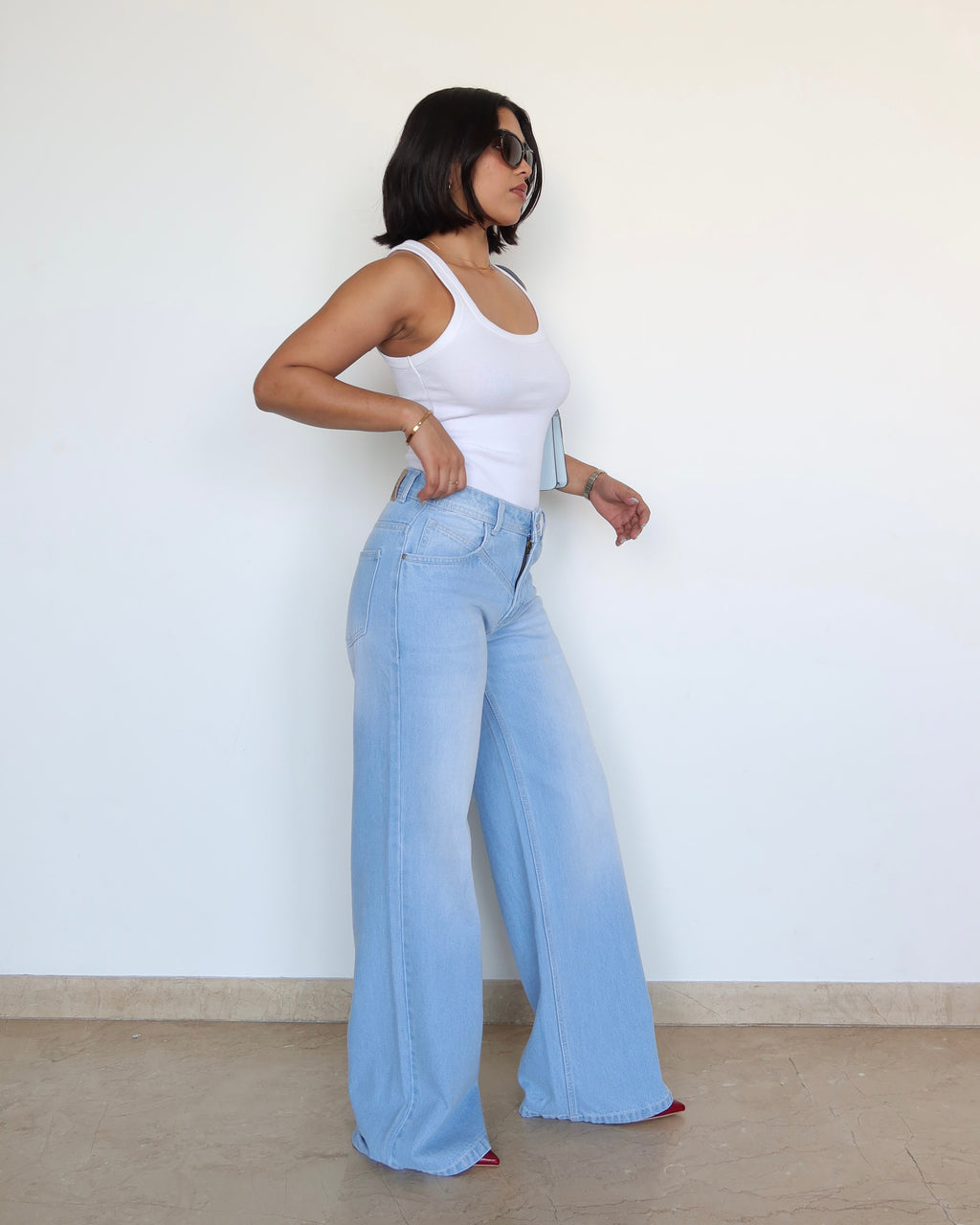 Distorted Darling Wide Leg Jeans — image 4