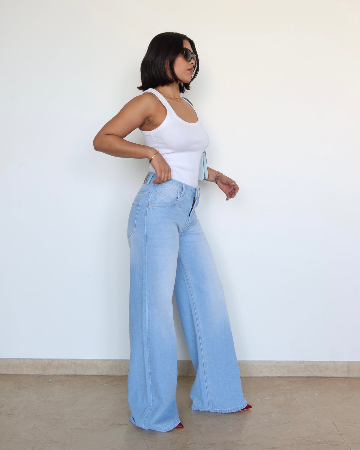 Distorted Darling Wide Leg Jeans — image 4