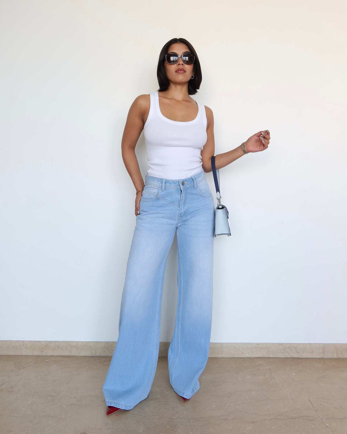 Distorted Darling Wide Leg Jeans — image 5