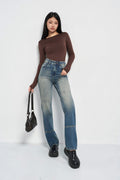 Fierce Flow Straight Fit Jeans — image 1