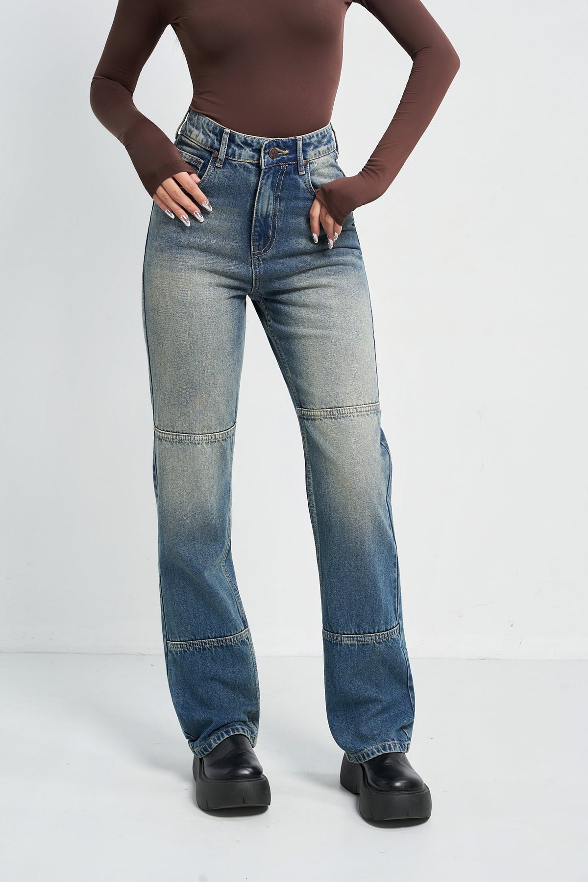 Fierce Flow Straight Fit Jeans — image 2