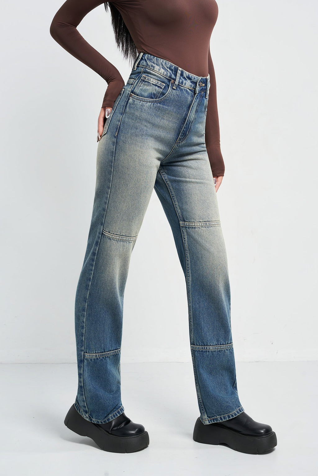 Fierce Flow Straight Fit Jeans — image 3