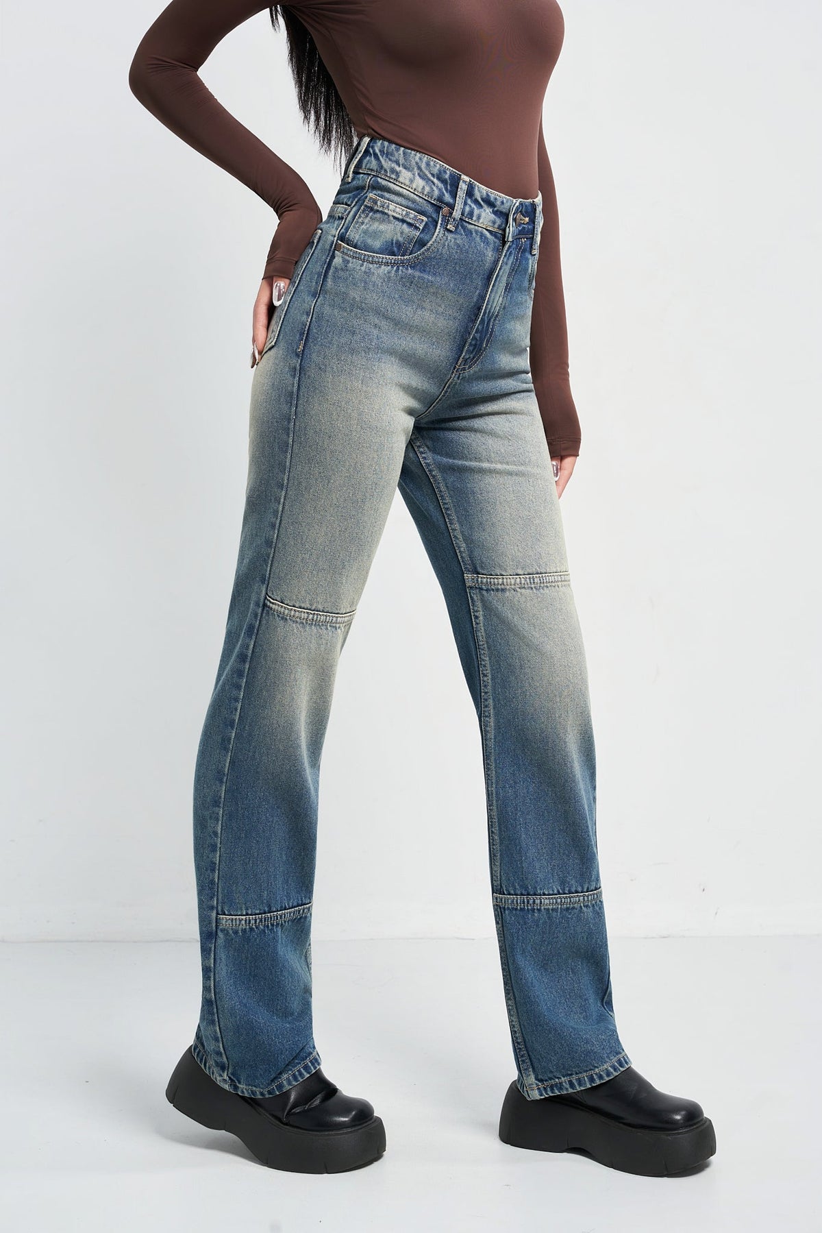 Fierce Flow Straight Fit Jeans — image 3