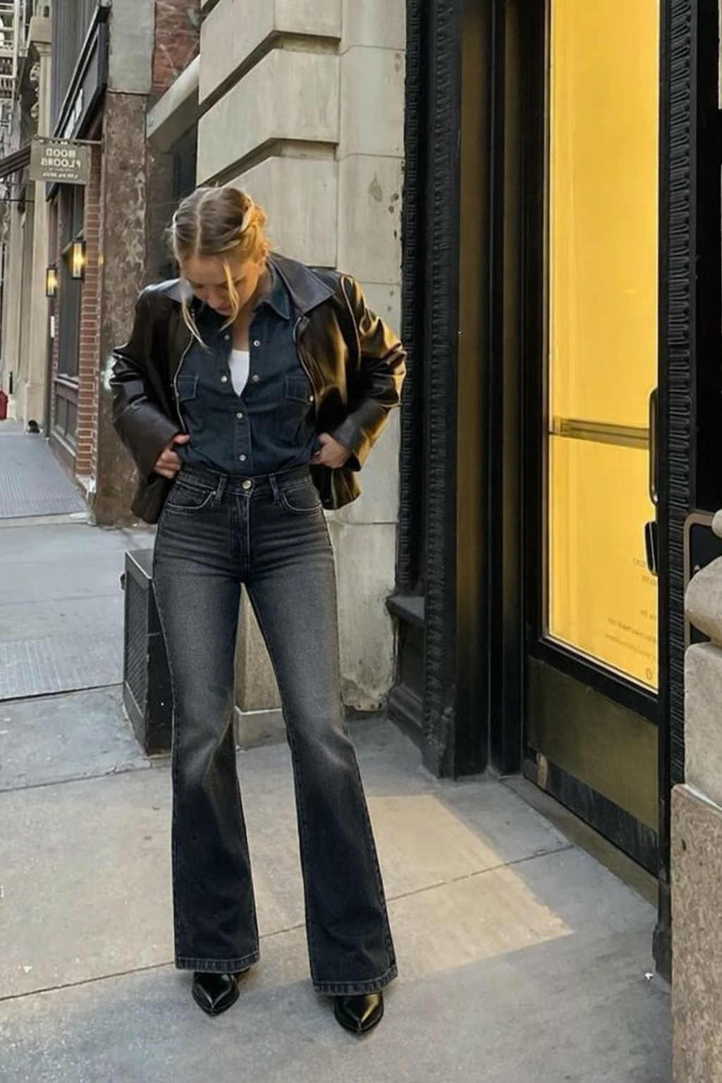 Midnight Ash Bootcut Jeans — image 2