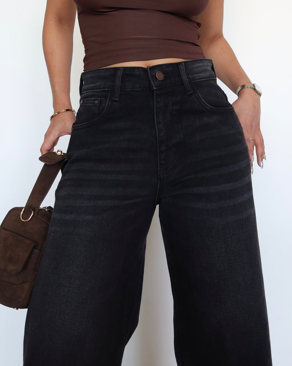 Night Burst Wide Leg Jeans — image 2