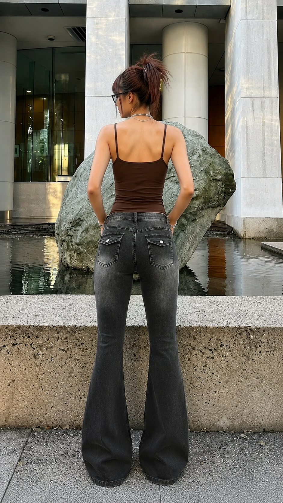 Night Vision Flare Jeans — image 2