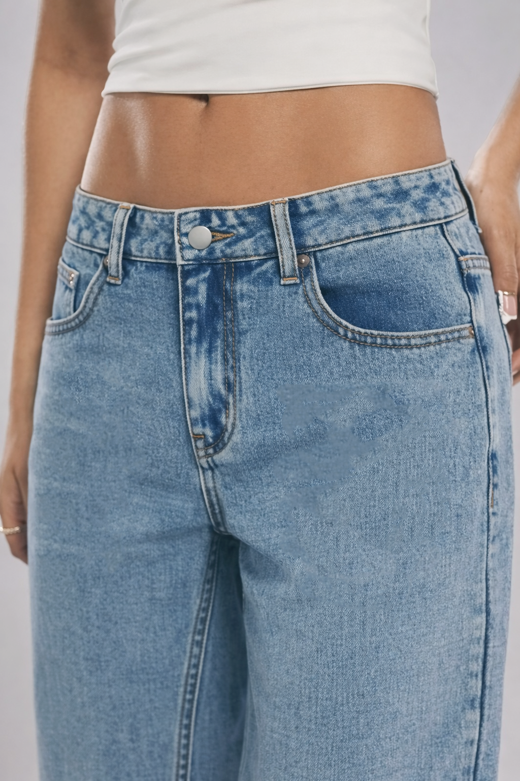Oh So Vintage Wide Leg Jeans — image 4