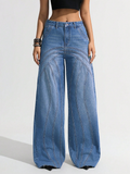 Pannel Play Wide Leg Jeans — image 1