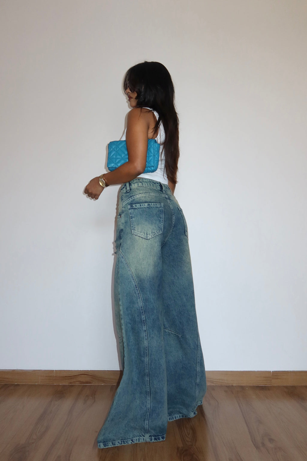 Scar Blue Extra Baggy Jeans — image 4
