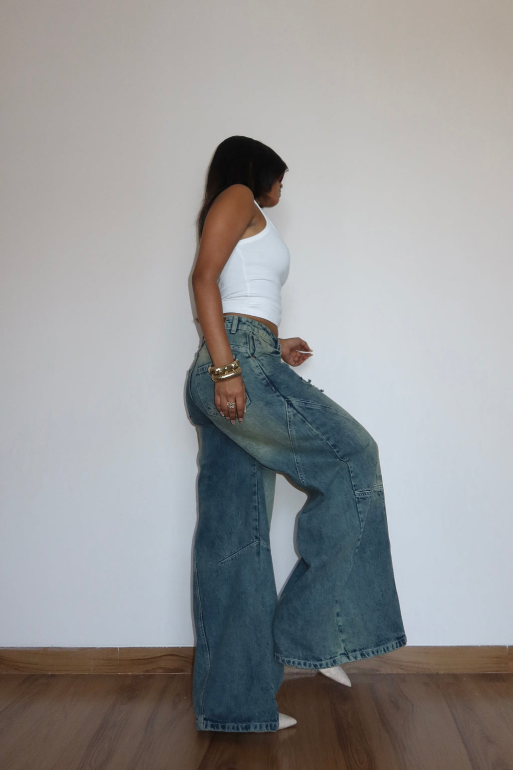 Scar Blue Extra Baggy Jeans — image 6