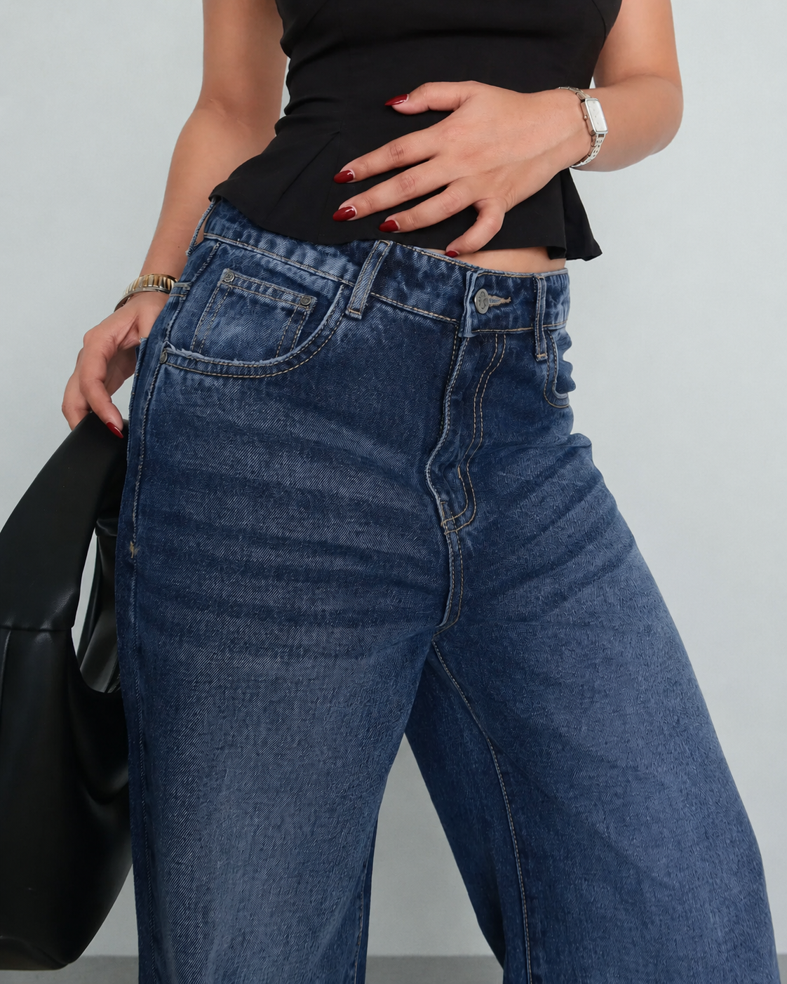 So Much Attitude Baggy Wide Leg Jeans — image 4