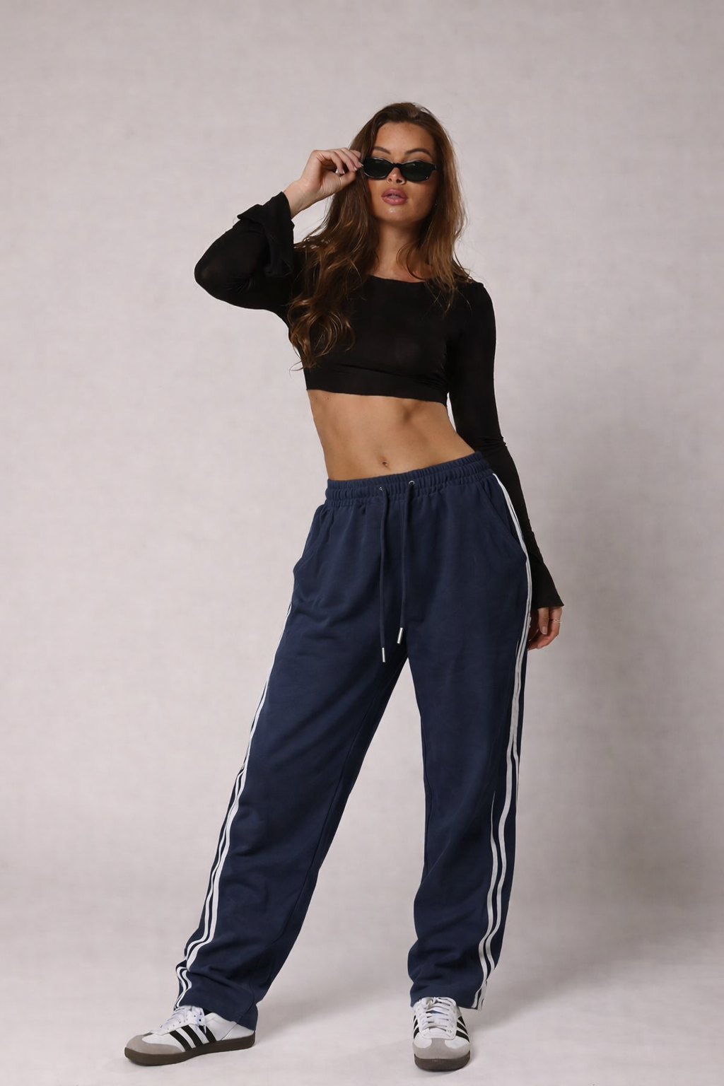 Dual Personality Denim Joggers — image 1