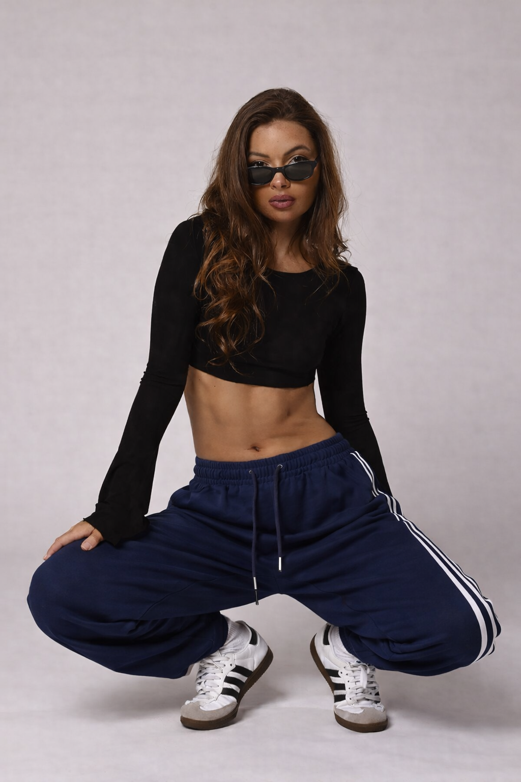Dual Personality Denim Joggers — image 2