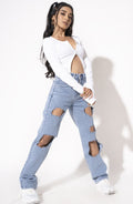 Super Ripped Mom Fit Jeans — image 1