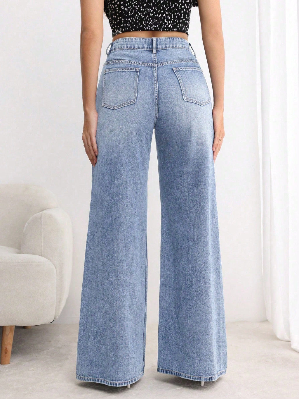 Sweet Static Extra Wide Leg Jeans — image 2