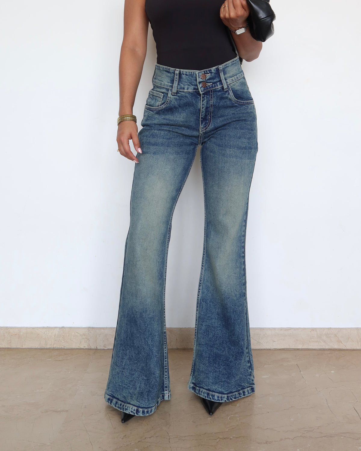 Tokyo Trend Flare Jeans — image 1