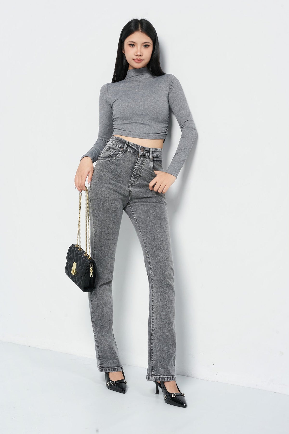 Vapor Fade Bootcut Jeans — image 1