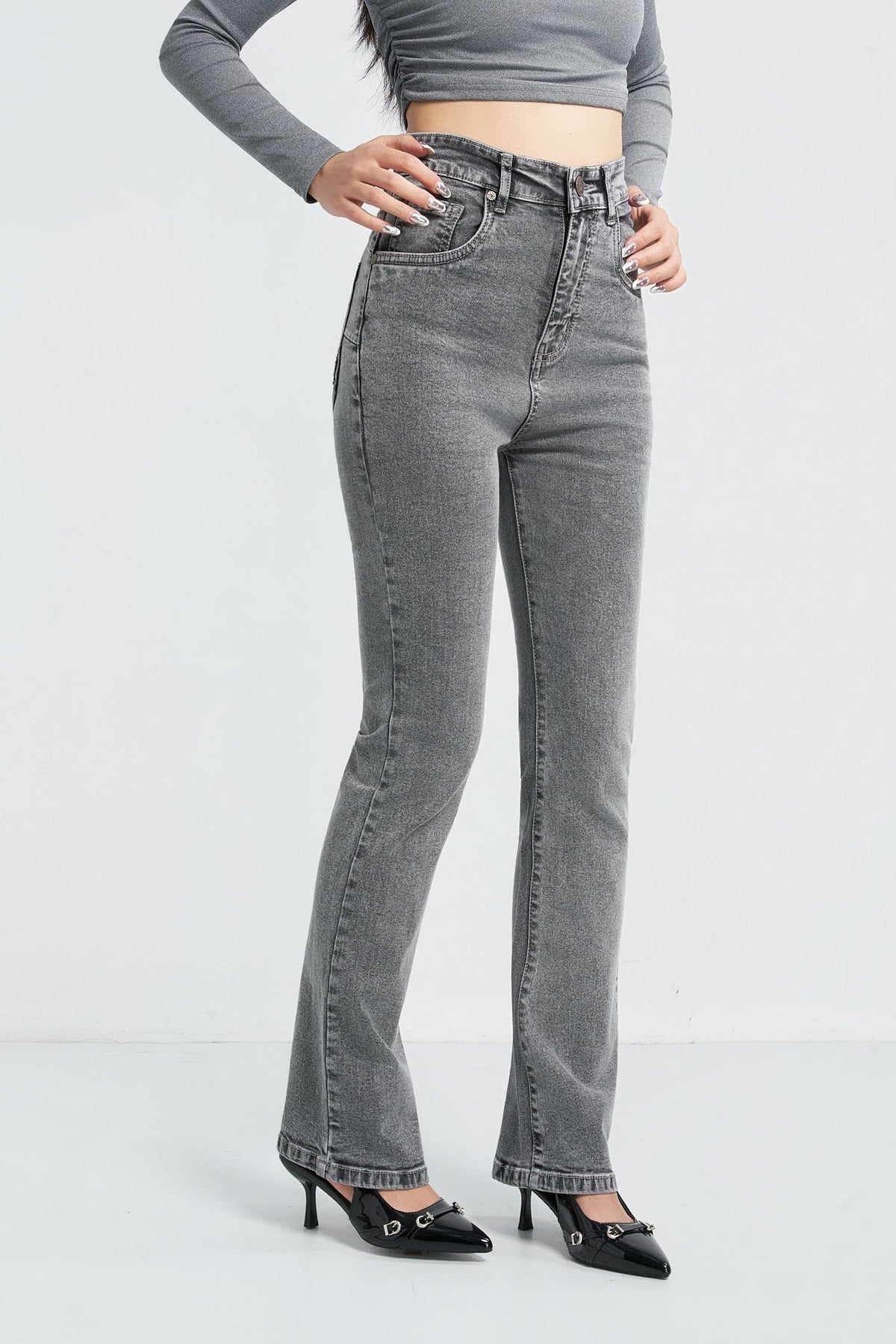 Vapor Fade Bootcut Jeans — image 2